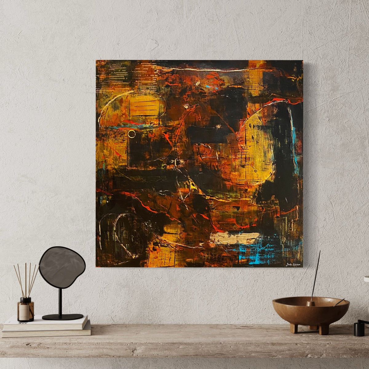 Through the Darkness Comes Light-SOLD