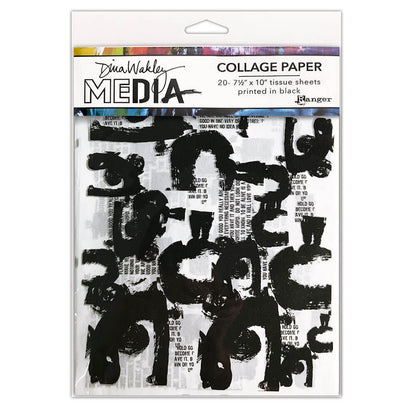 Dina Wakley Collage Tissue paper