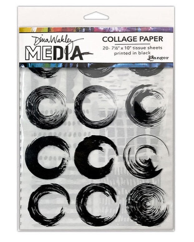 Dina Wakley Collage Tissue paper