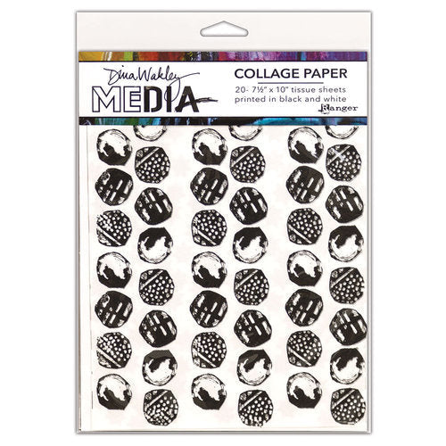 Dina Wakley Collage Tissue paper